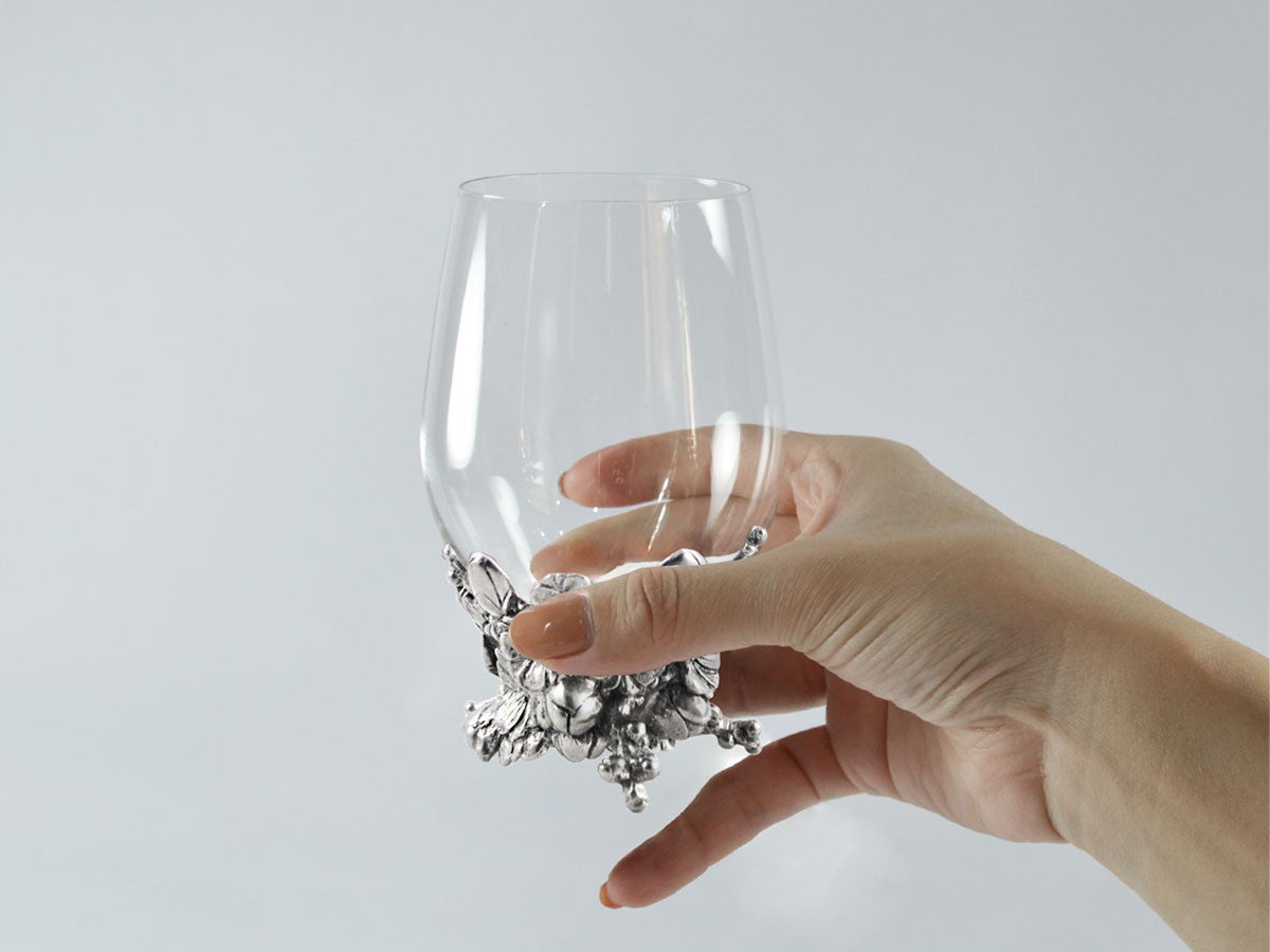 5IVE SIS FLOWER WINE GLASS FEBRUARY