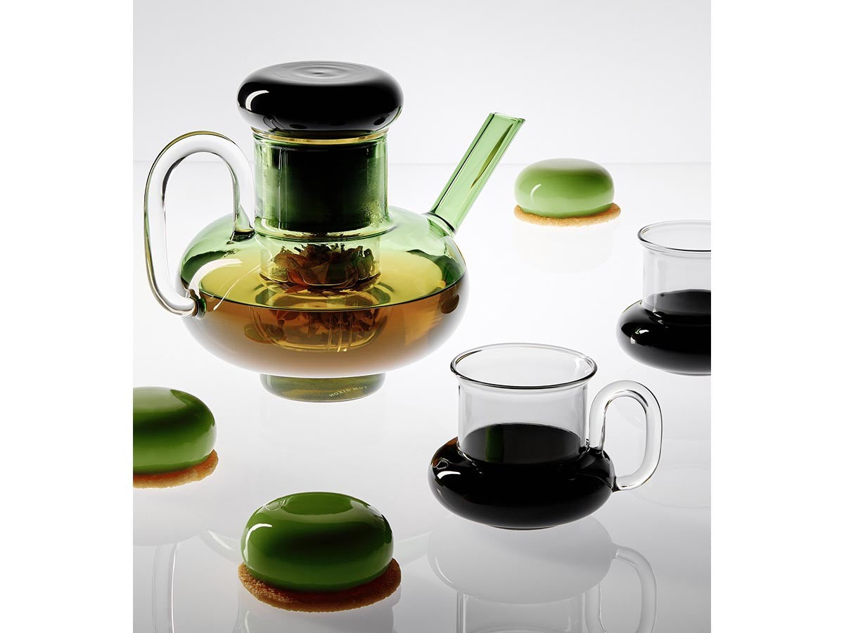 BUMP TEA CUP 2P BLACK