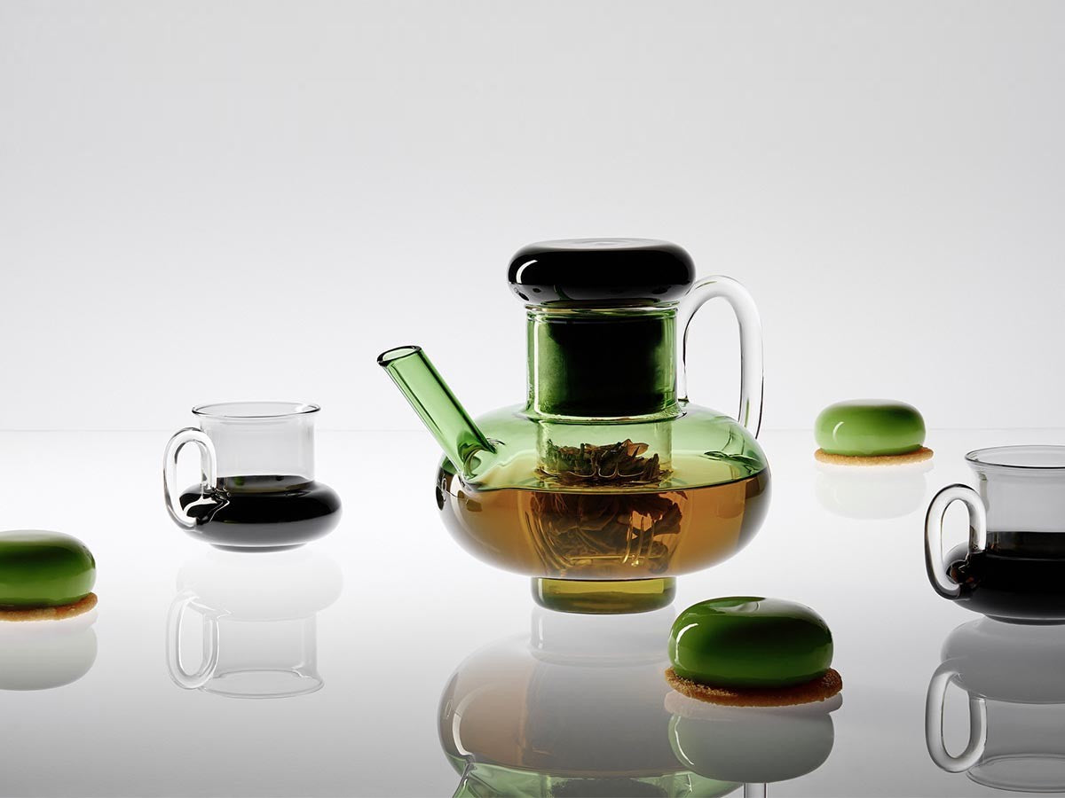 BUMP TEA CUP 2P BLACK
