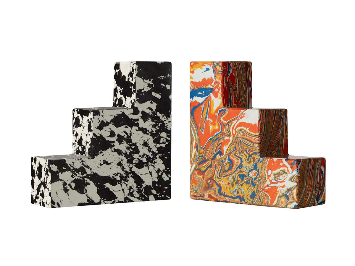 SWIRL STEPPED BOOKEND SET_2