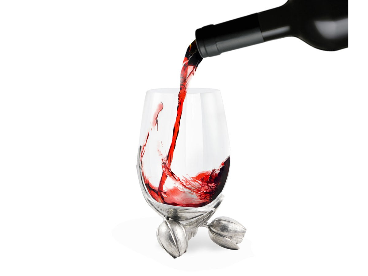 5IVE SIS FLOWER WINE GLASS APRIL