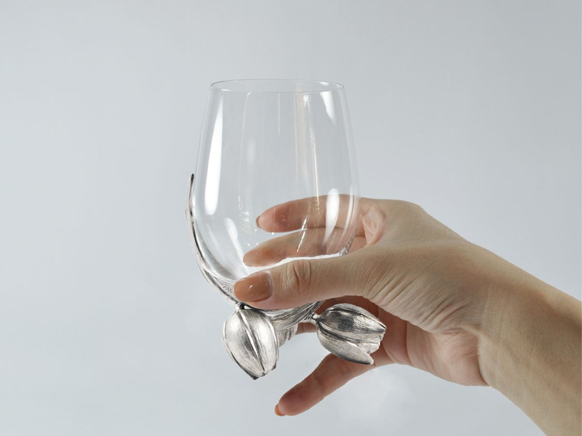 5IVE SIS FLOWER WINE GLASS APRIL