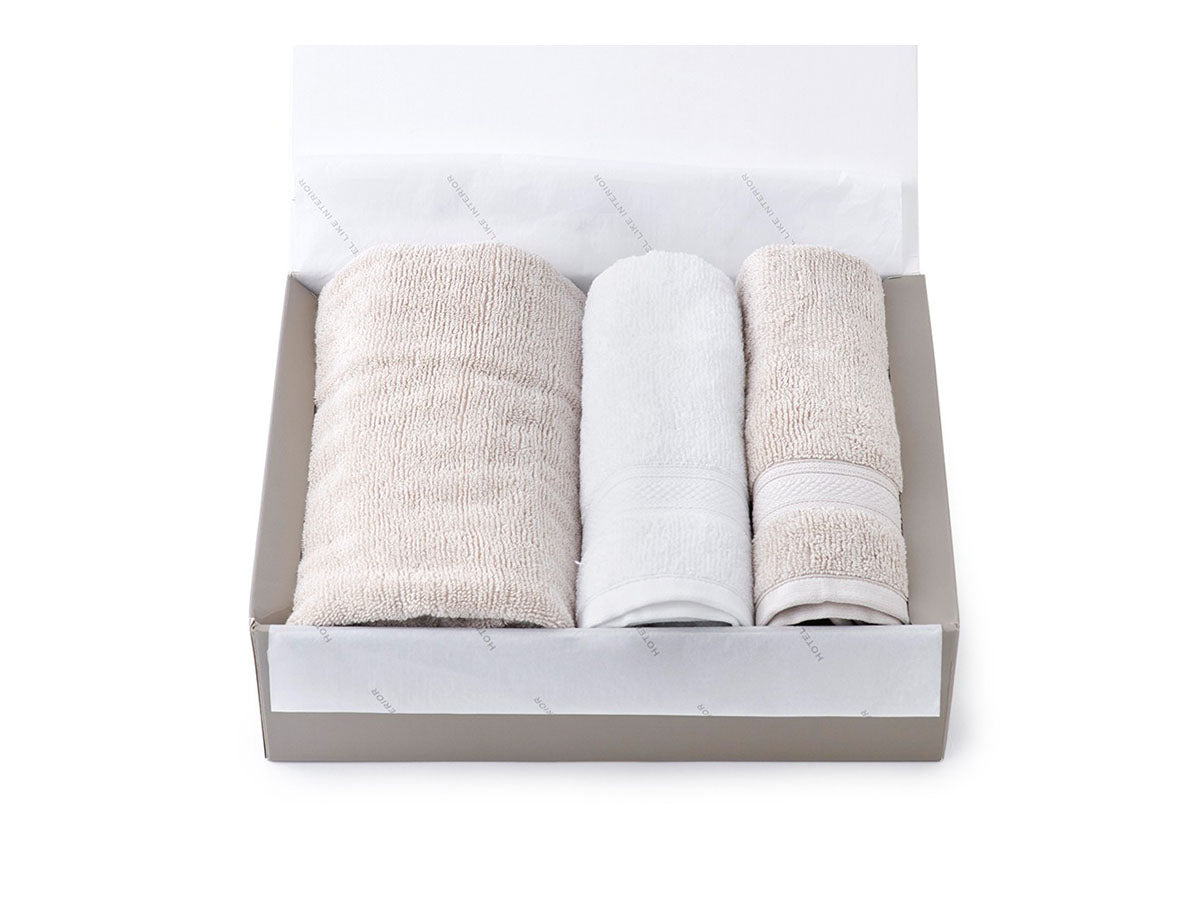 HYDRO COTTON TURKISH TOWEL BATH TOWEL & FACE TOWEL SET