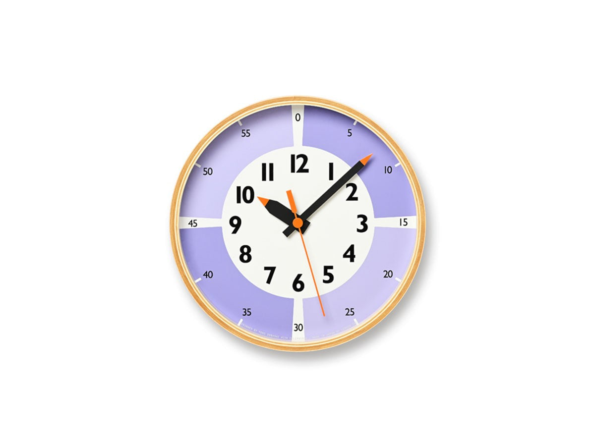 FUN PUN CLOCK WITH COLOR