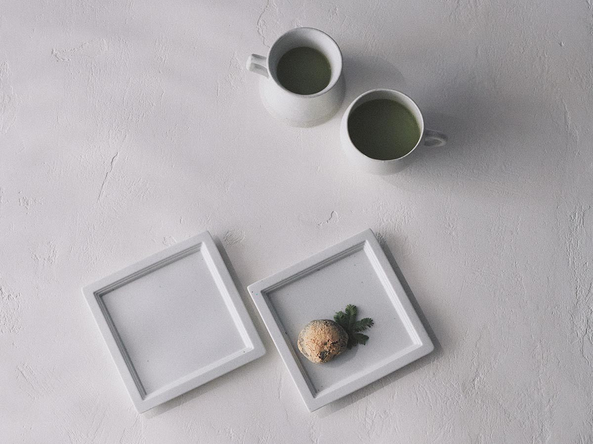 TSUDOI PLATE S SET SHIRONERI
