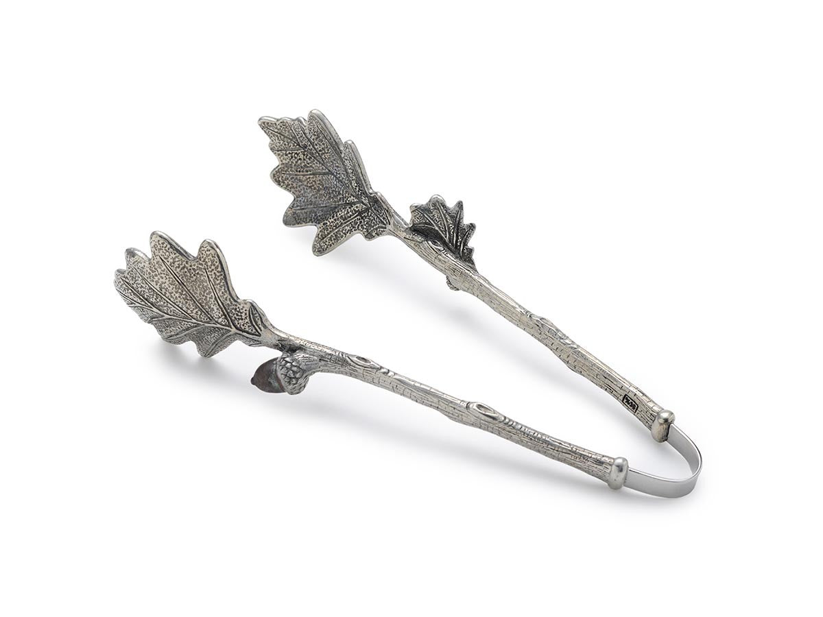 BRONZE ACORN TONGS
