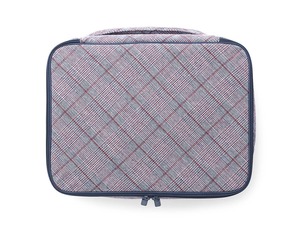 POSH PLAID POUCH SET OF 4
