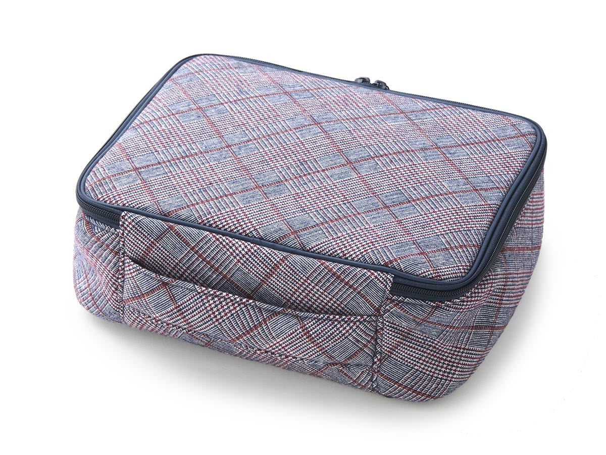 POSH PLAID POUCH SET OF 4