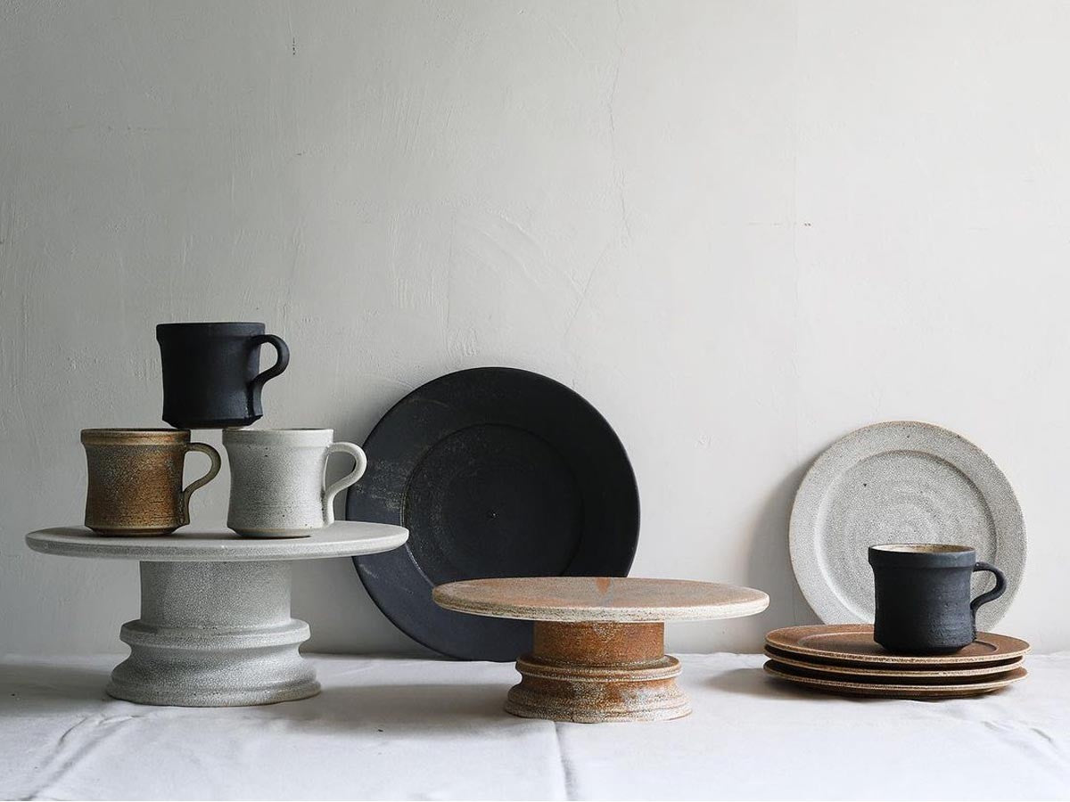 FRACTAL CAKE STAND L HIBI