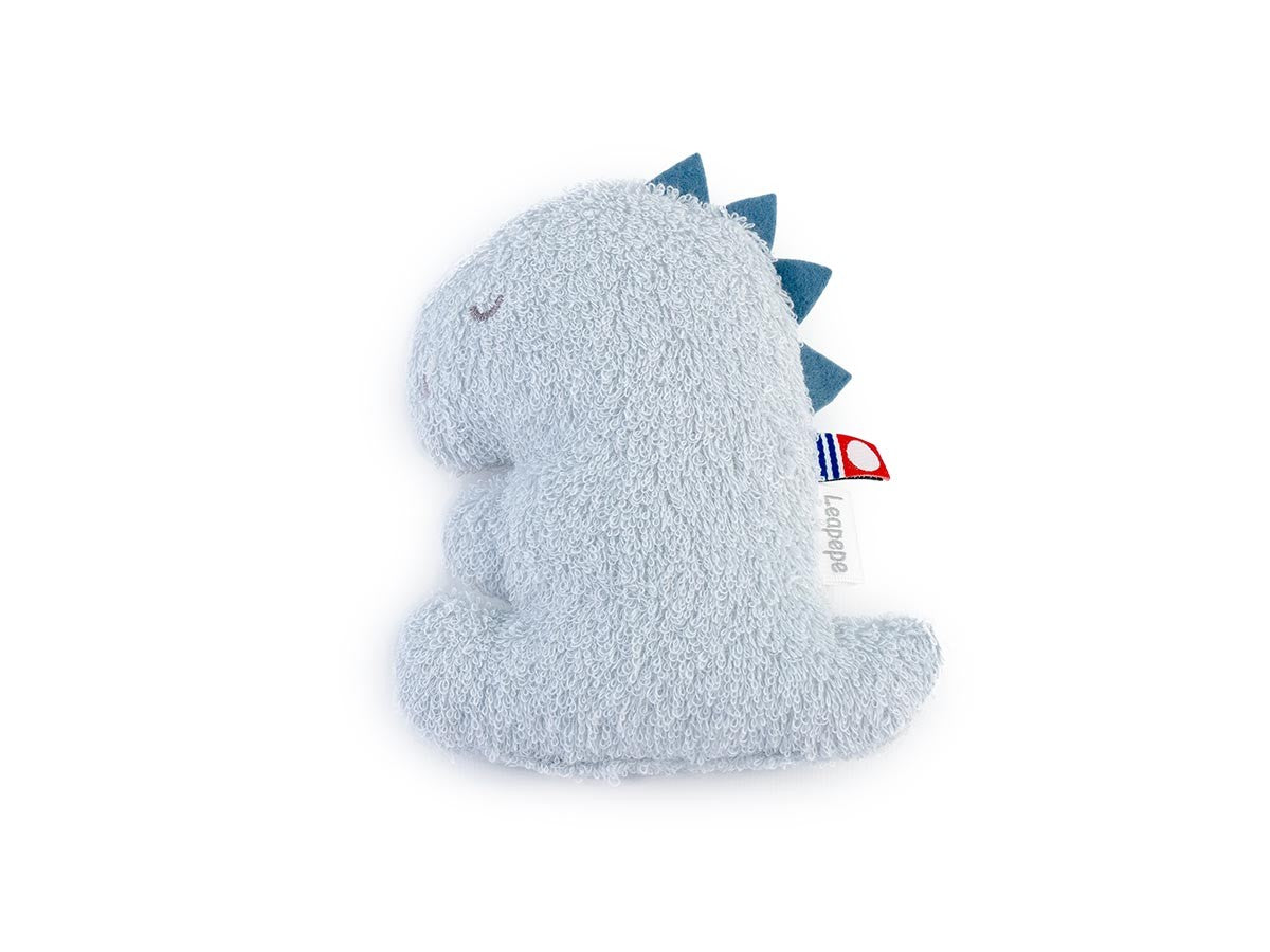 HOODIE BATH TOWEL & RUTTLE SET DINOSAUR_8