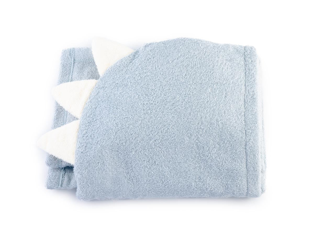 HOODIE BATH TOWEL & RUTTLE SET DINOSAUR_7
