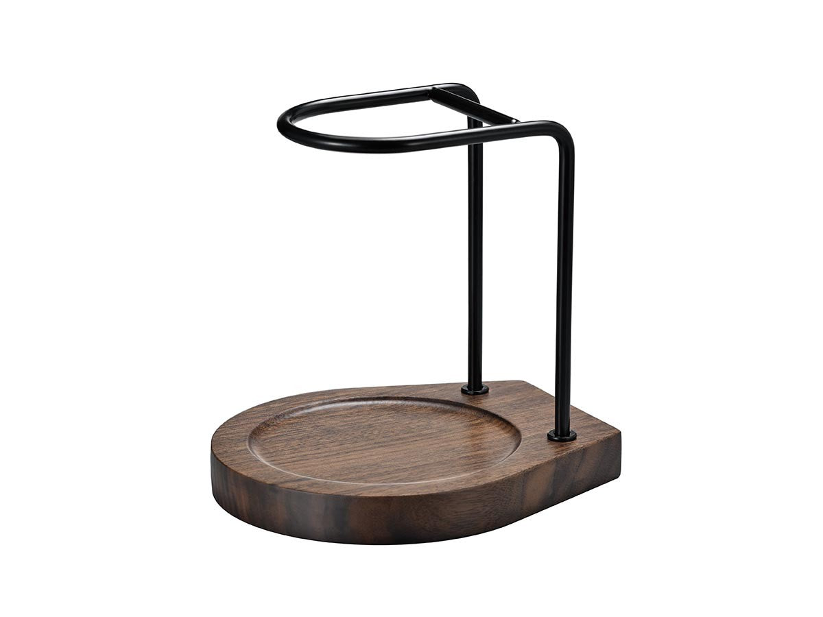 WALNUT WOOD DRIP STAND SET