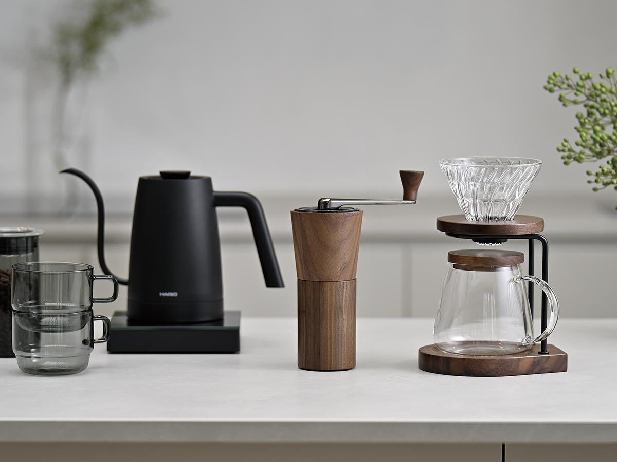 WALNUT WOOD COFFEE MILL