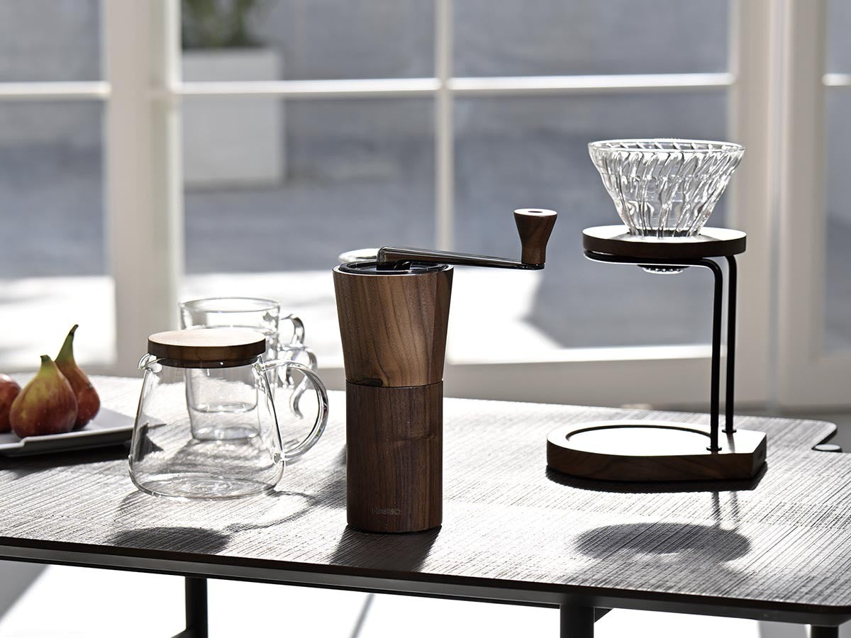 WALNUT WOOD DRIP STAND SET_9