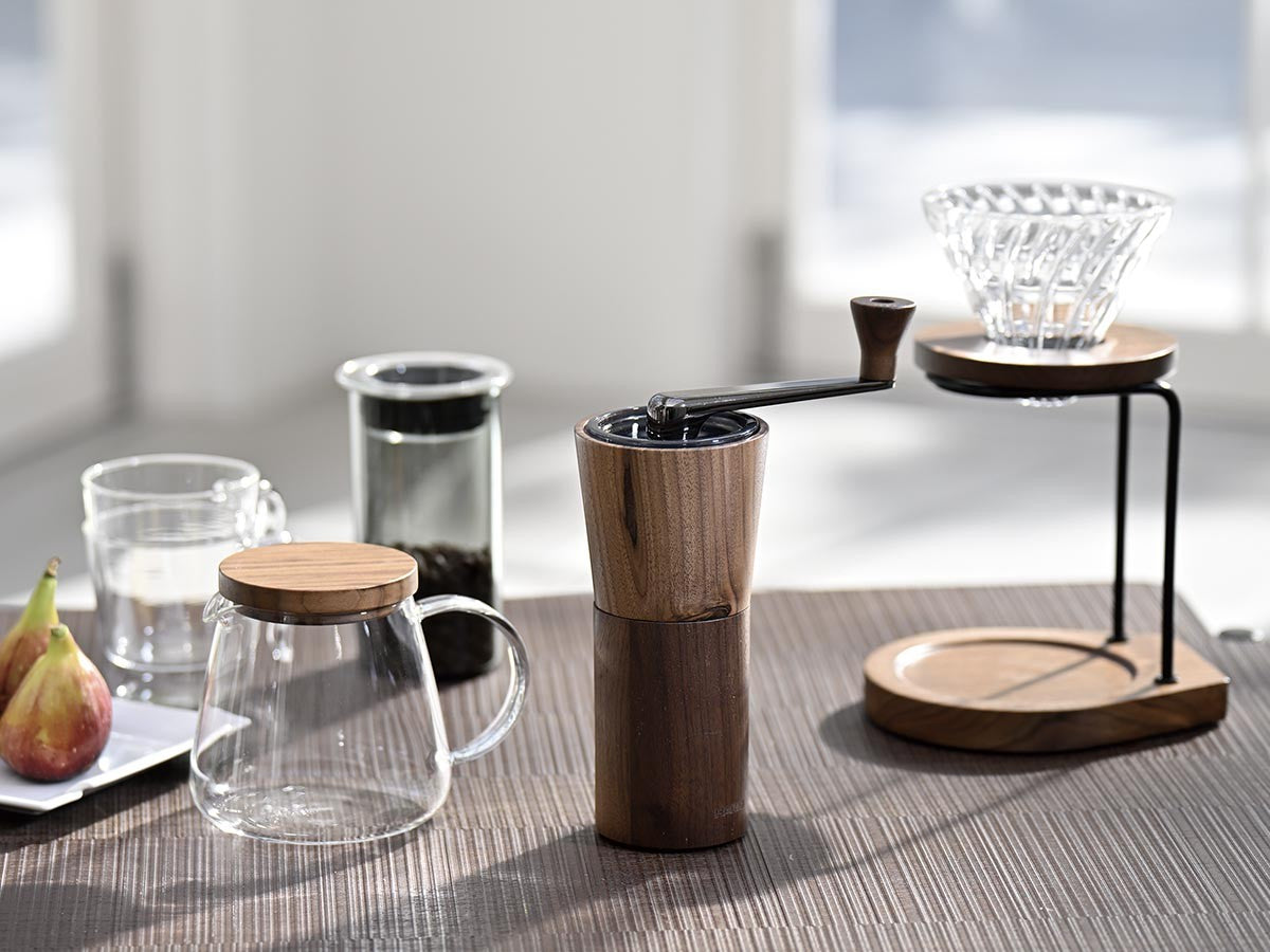 WALNUT WOOD DRIP STAND SET_10