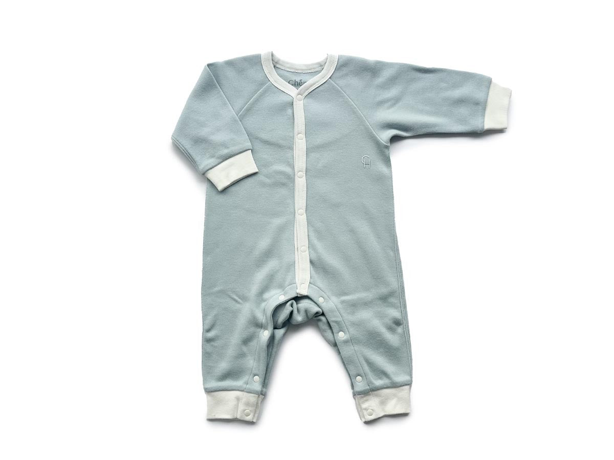 MARSHMALLOW SMOOTH COVERALL & BEAR EAR BONNET