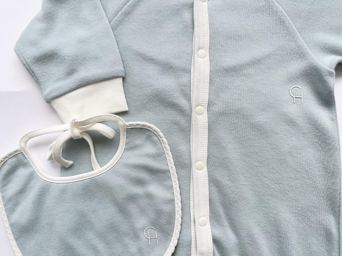 MARSHMALLOW SMOOTH COVERALL & BEAR EAR BONNET