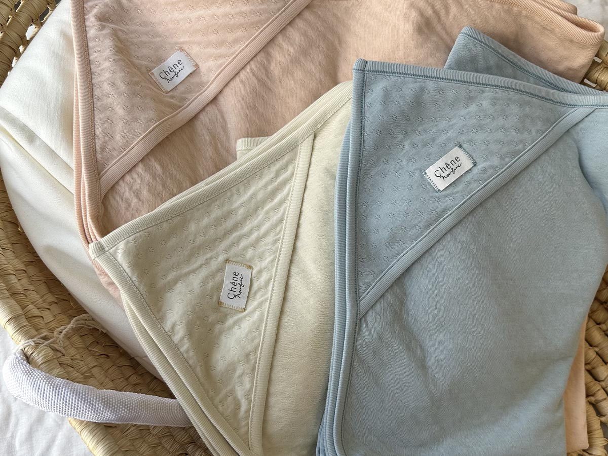 ORGANIC COTTON SWADDLE GIFT SET