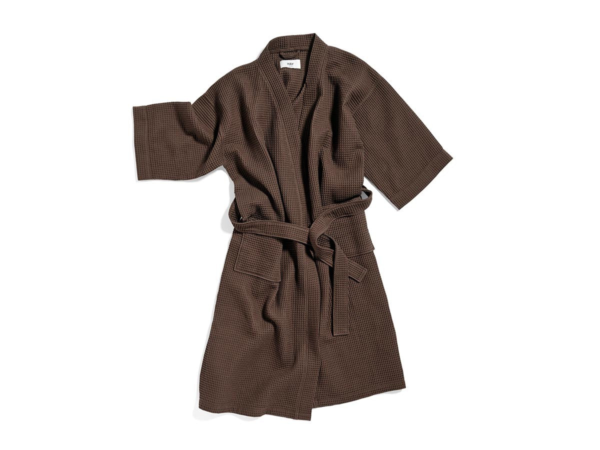 WAFFLE BATHROBE