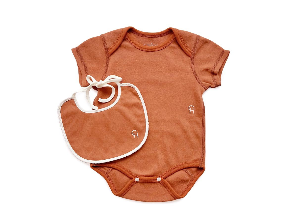 MARSHMALLOW SMOOTH BODYSUIT & BIB