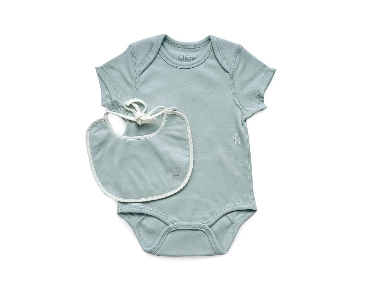 MARSHMALLOW SMOOTH BODYSUIT & BIB