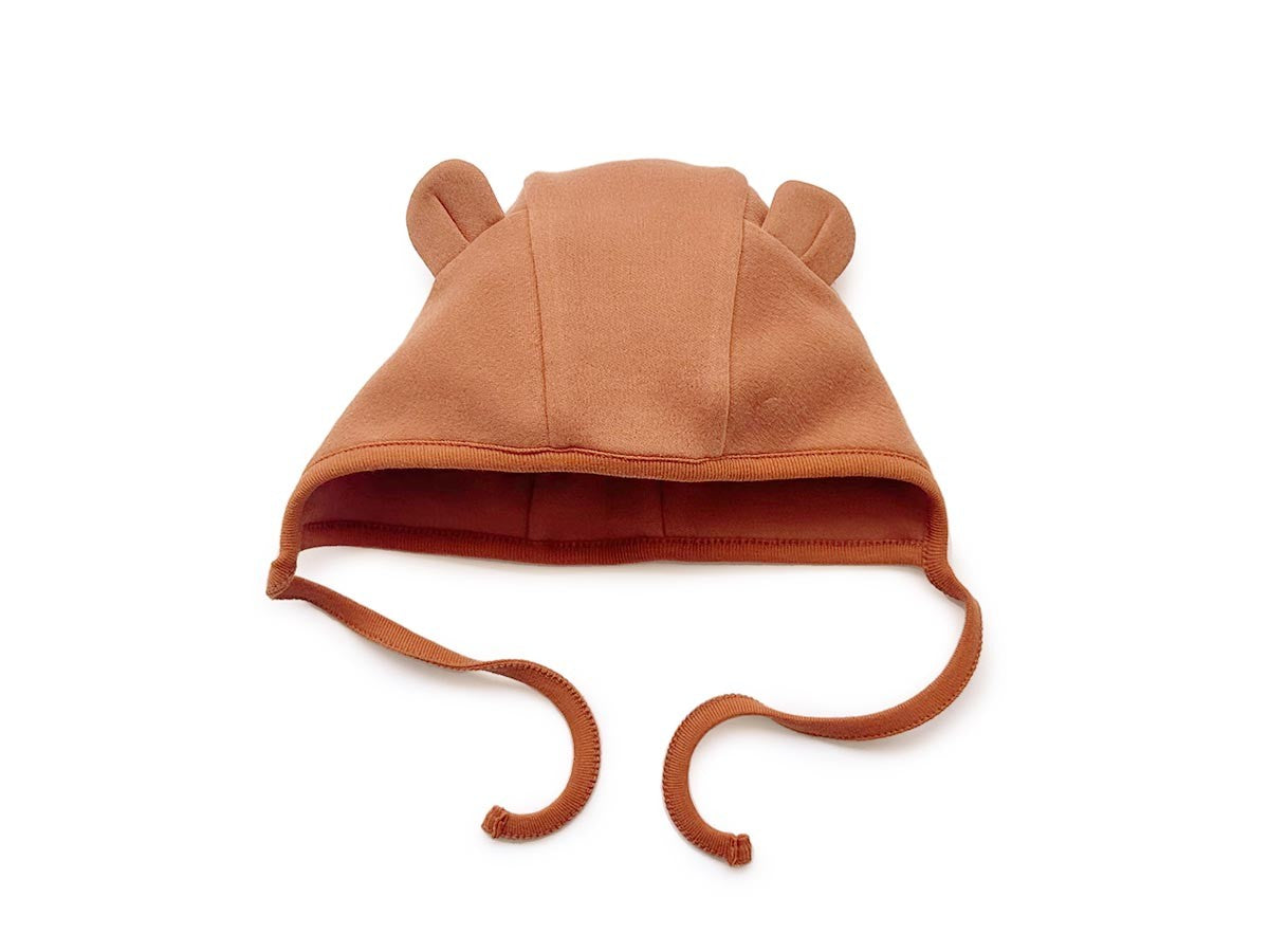 MARSHMALLOW SMOOTH BODYSUIT & BEAR EAR BONNET