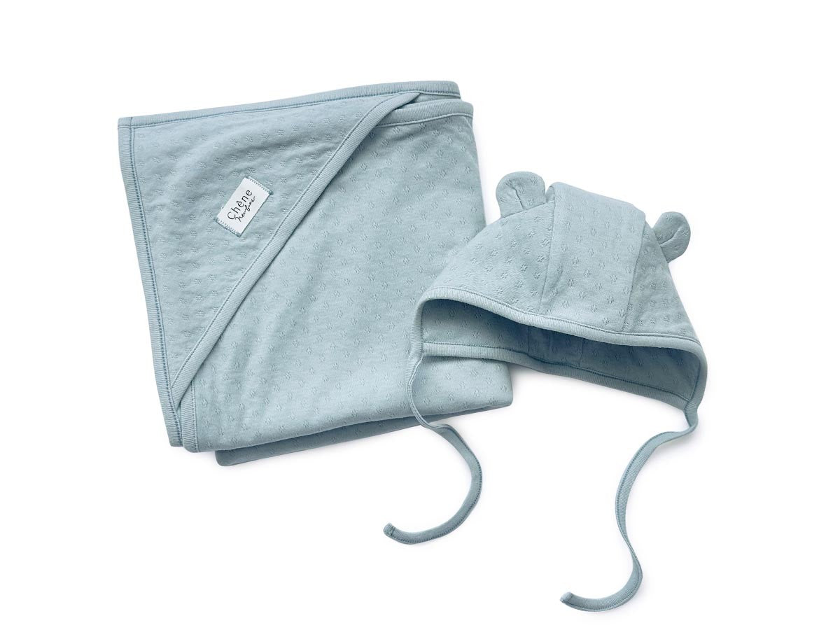 ORGANIC COTTON SWADDLE GIFT SET