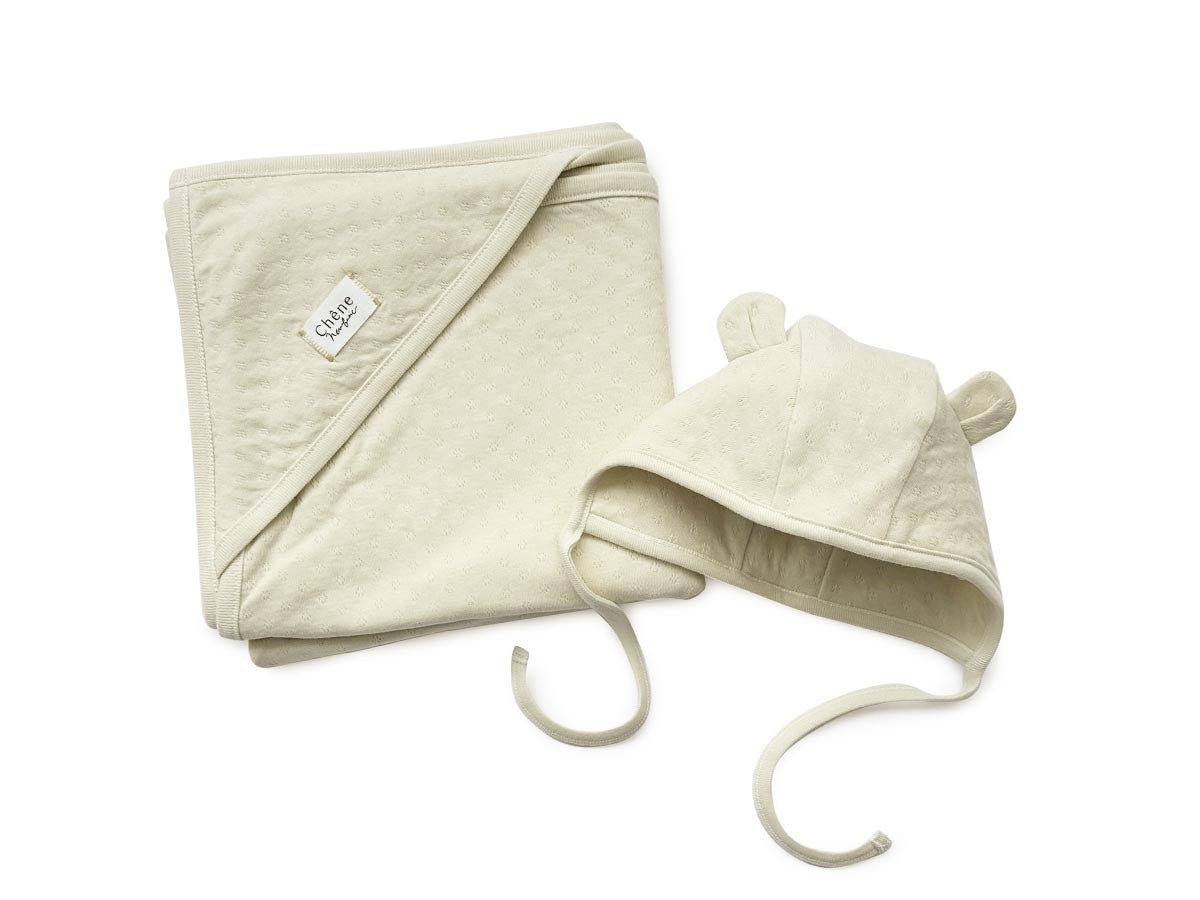 ORGANIC COTTON SWADDLE GIFT SET