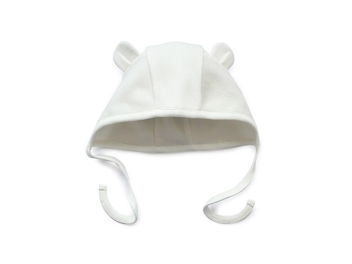 MARSHMALLOW SMOOTH COVERALL & BEAR EAR BONNET_5