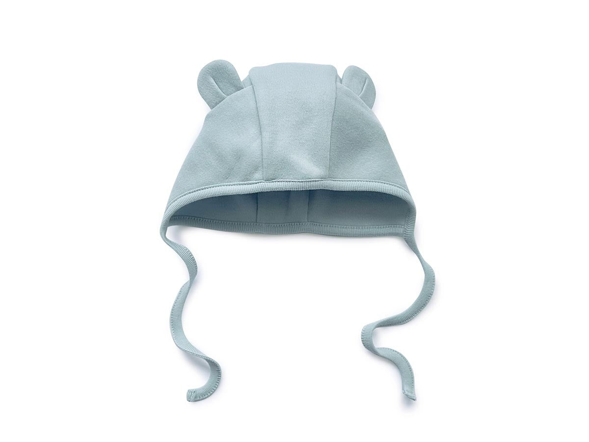 MARSHMALLOW SMOOTH COVERALL & BEAR EAR BONNET_11