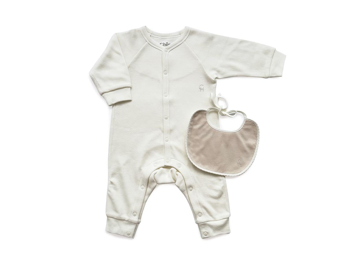 MARSHMALLOW SMOOTH COVERALL & BIB