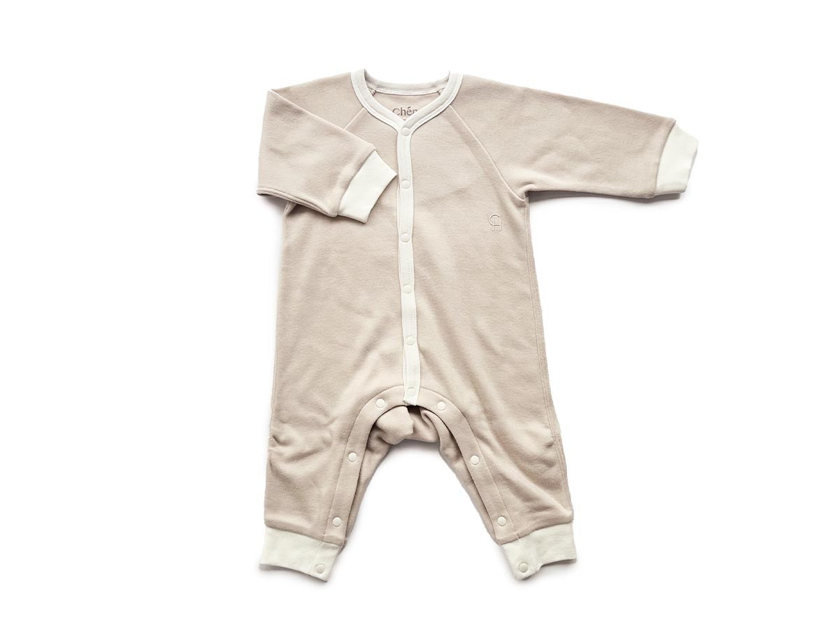 MARSHMALLOW SMOOTH COVERALL & BEAR EAR BONNET_3